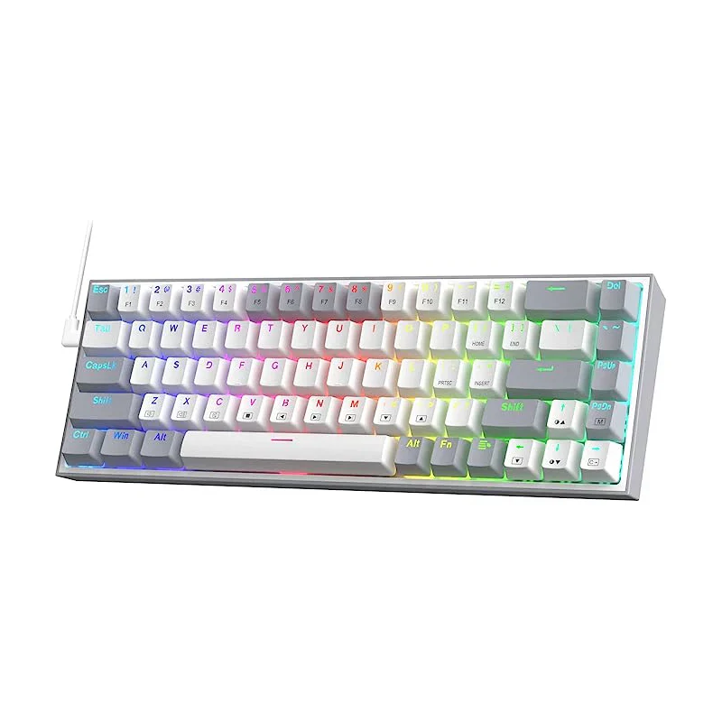 Castor K631 Grey 65% Wired Rgb Gaming Keyboard Castor K631 Grey 65% Wired Rgb Gaming Keyboard