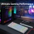 Redragon K552 KUMARA 87 Keys Mechanical Gaming Keyboard RGB LED Backlit Wired Anti-Dust Proof Blue Switches - White Redragon K552 KUMARA 87 Keys Mechanical Gaming Keyboard RGB LED Backlit Wired Anti-Dust Proof Blue Switches - White