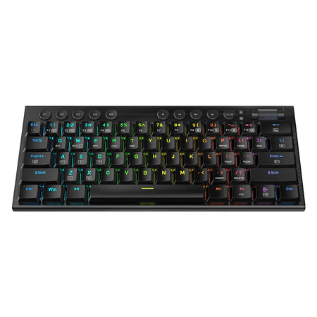 Redragon K632 PRO Noctis 60% RGB Mechanical Keyboard, Bluetooth/2.4Ghz/Wired Tri-Mode Ultra-Thin Low Profile Gaming Keyboard w/No-Lag Connection Redragon K632 PRO Noctis 60% RGB Mechanical Keyboard, Bluetooth/2.4Ghz/Wired Tri-Mode Ultra-Thin Low Profile Gaming Keyboard w/No-Lag Connection