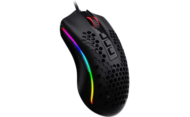 Redragon M808 Storm Lightweight Rgb Gaming Mouse, 85g Ultralight Honeycomb Shell