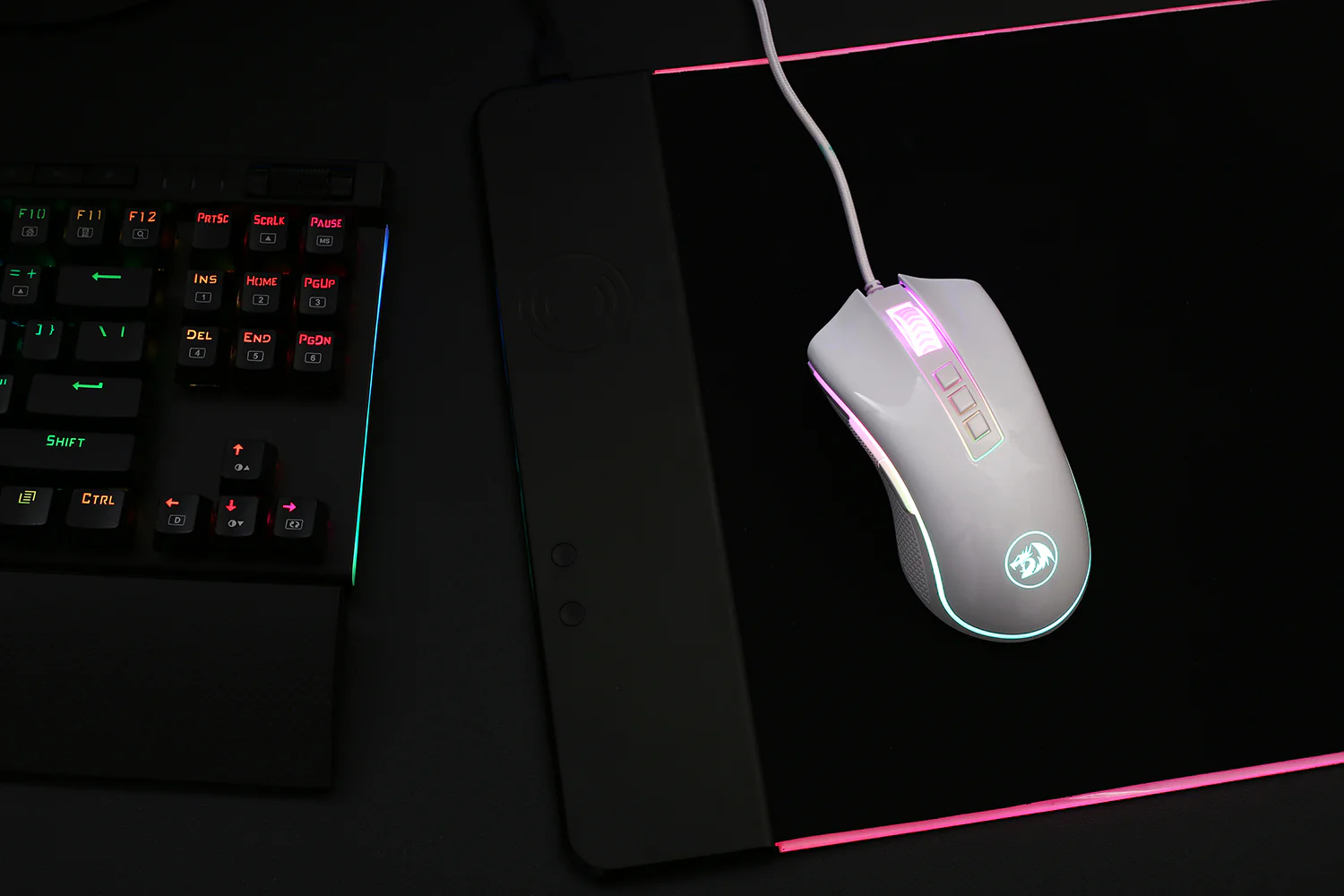 Redragon M711 White Cobra Gaming Mouse