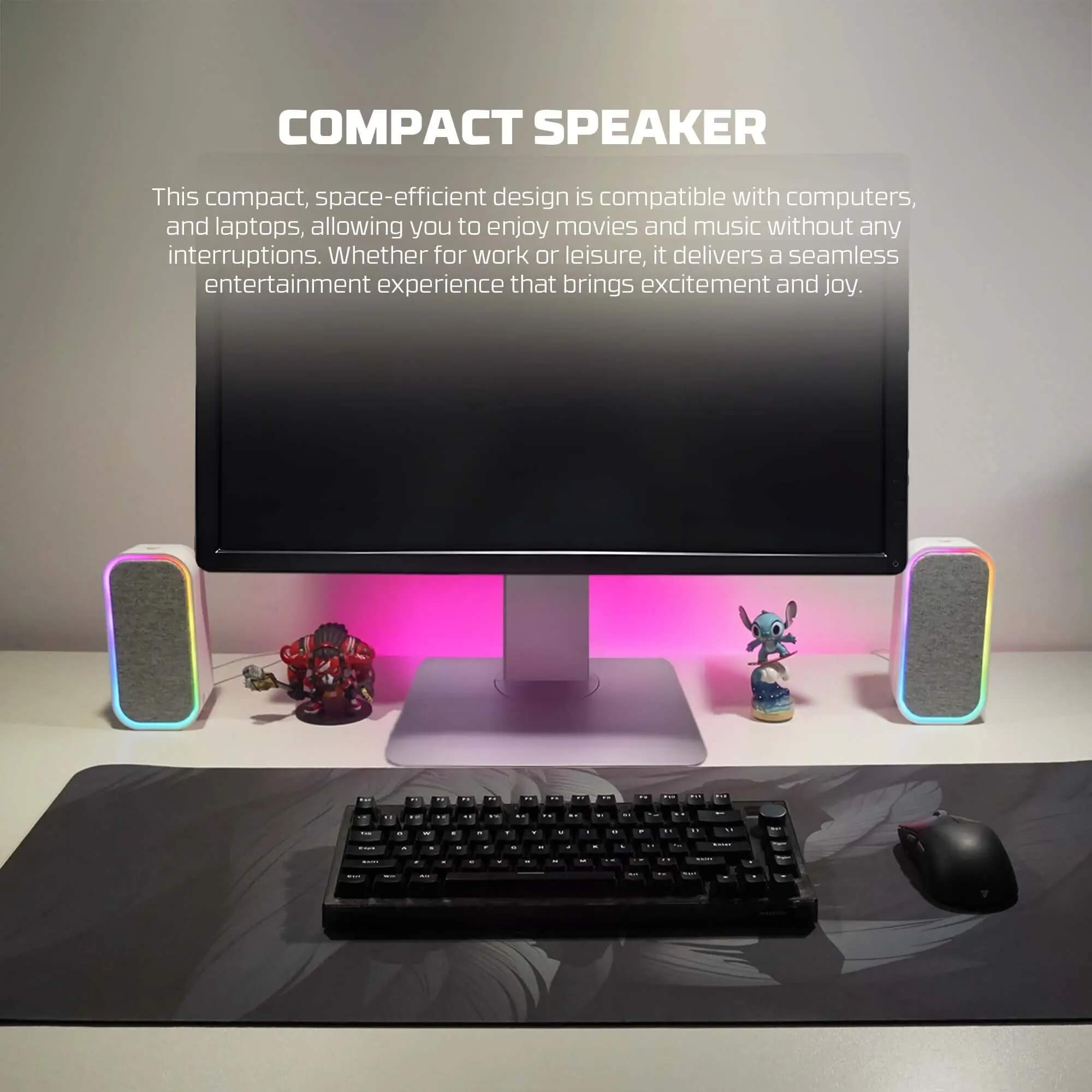 FANTECH GS304 GROOVE GAMING SPEAKER BLACK