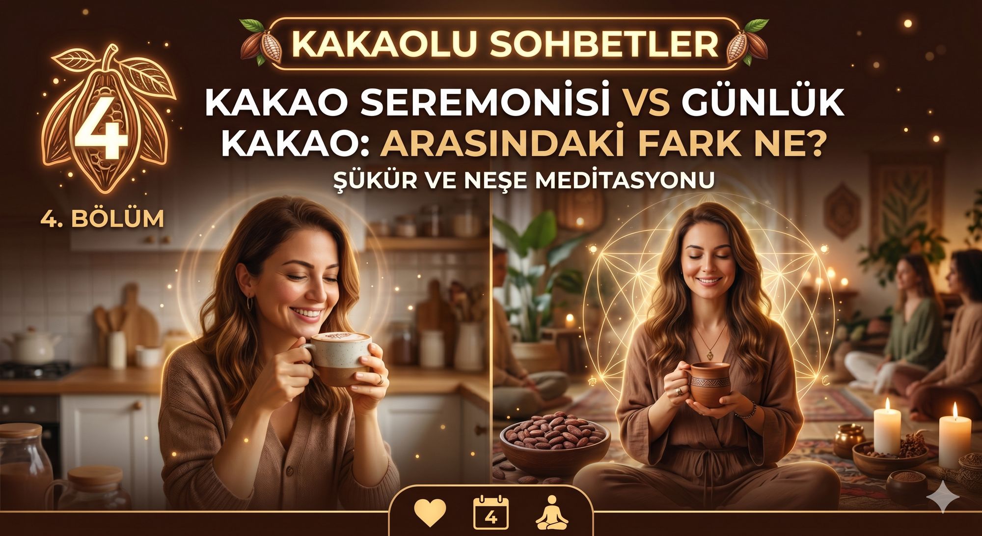 Kakao Seremonisi vs. Günlük Kakao: Arasındaki Fark Ne?