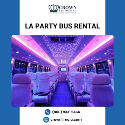 Discover the Ultimate Party Experience with LA Party Bus Rental