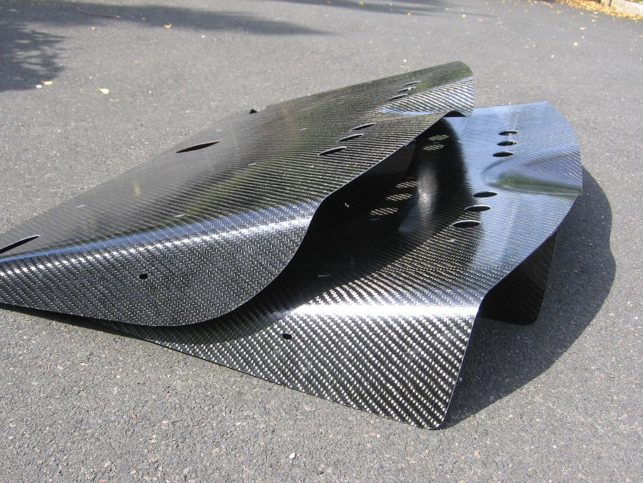 Reel carbone traité anti-UV utlra léger avec protection thermique