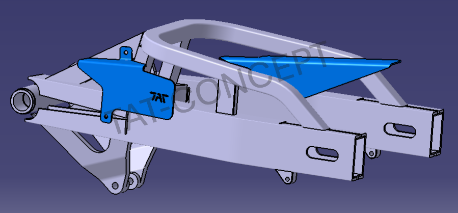Reinforced arm Suzuki 500 RG Gamma