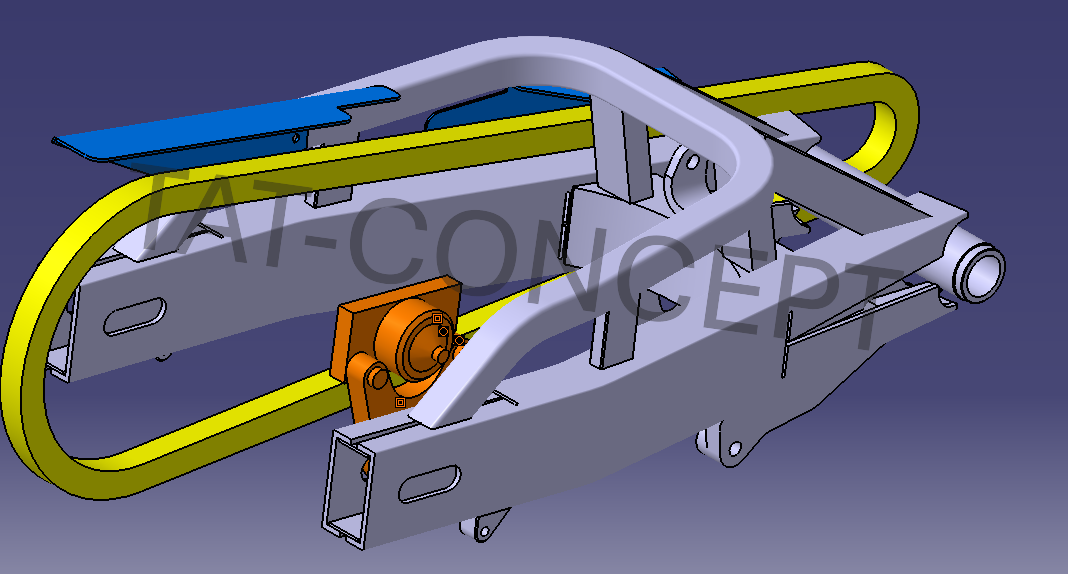 Reinforced arm Suzuki 500 RG Gamma