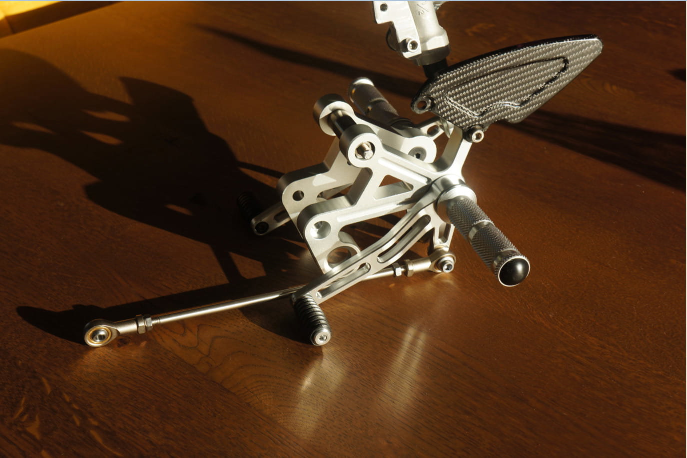 Raised and retracted position