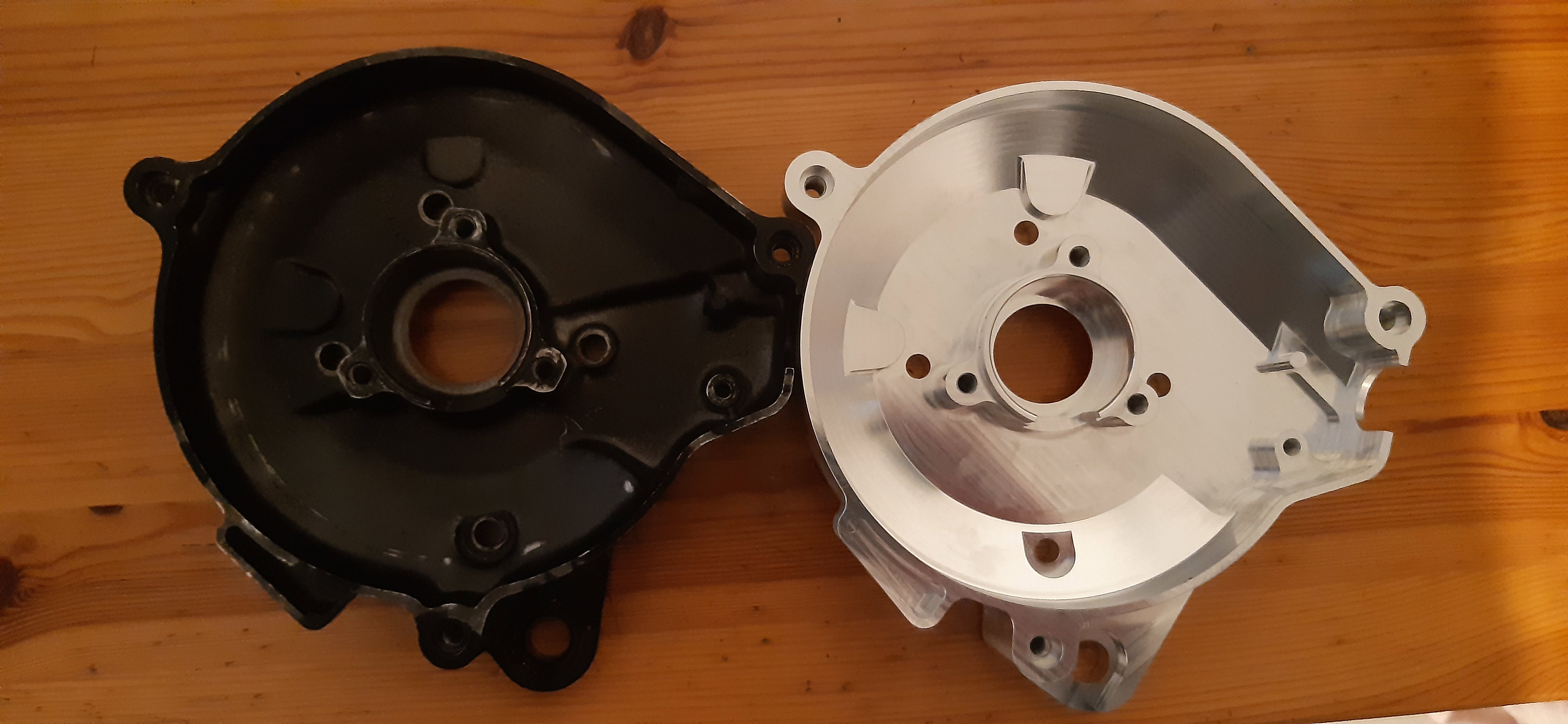 Motorcycle crankcase