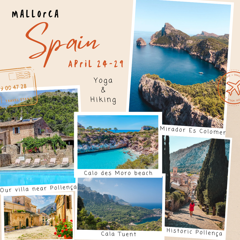 YOGA, HIKING & HIGHEST WELLBEING IN MALLORCA
