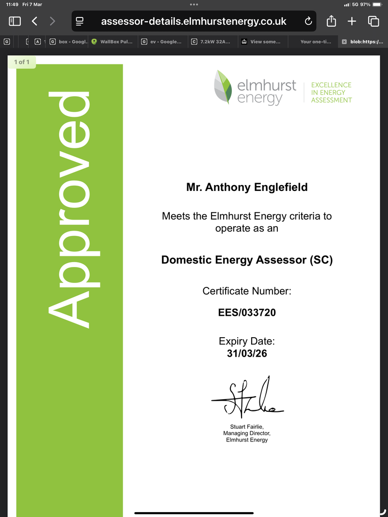 Epc accreditation