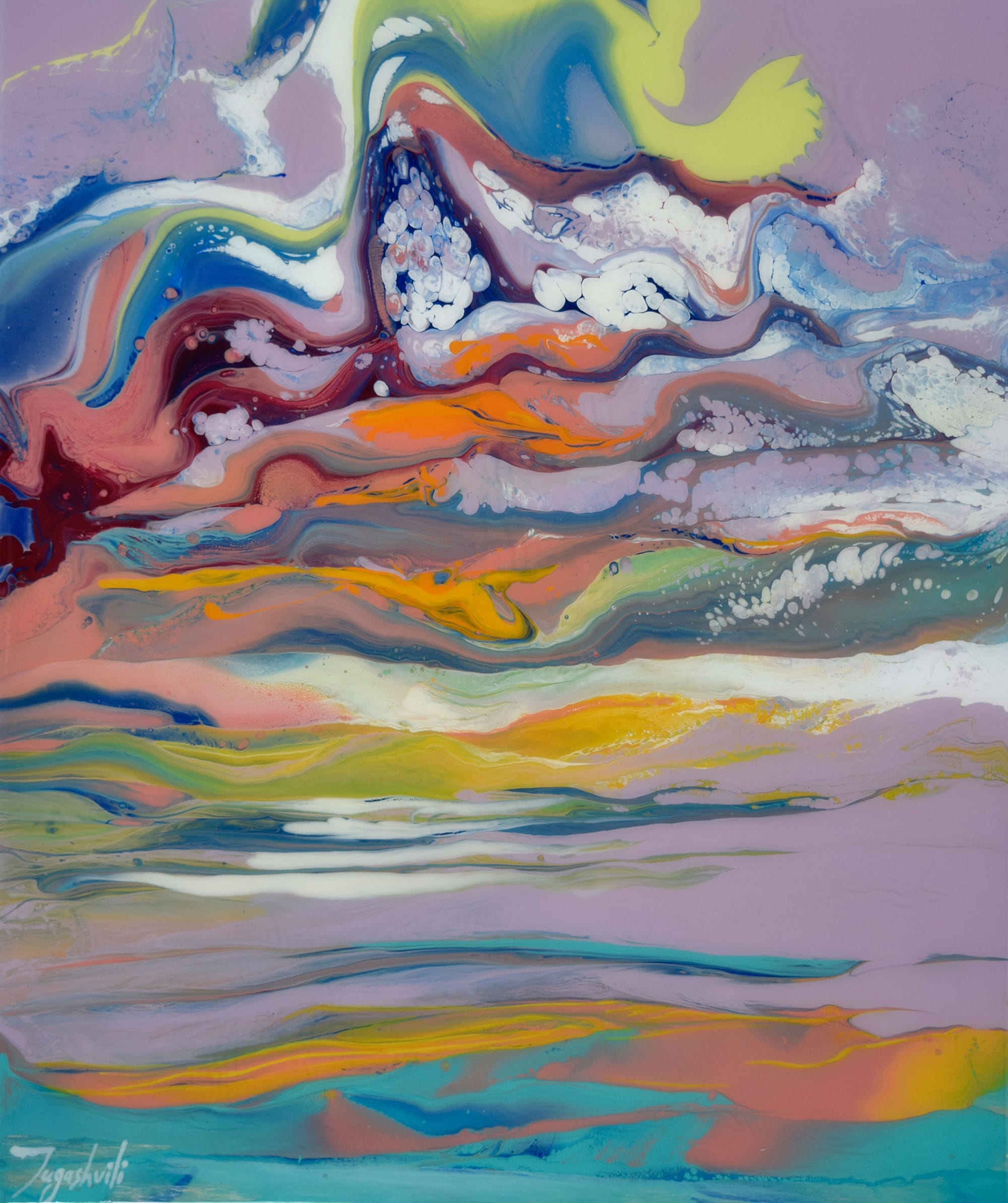 Violet Landscape