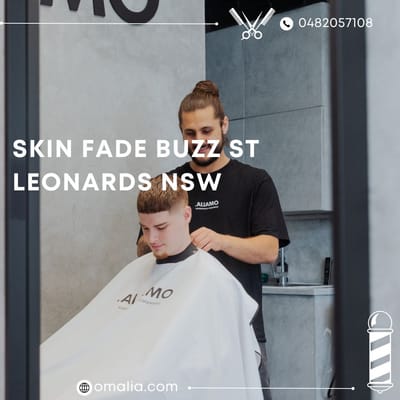 Top Short Haircuts in St Leonards NSW: The Buzz Cut with Skin Fade