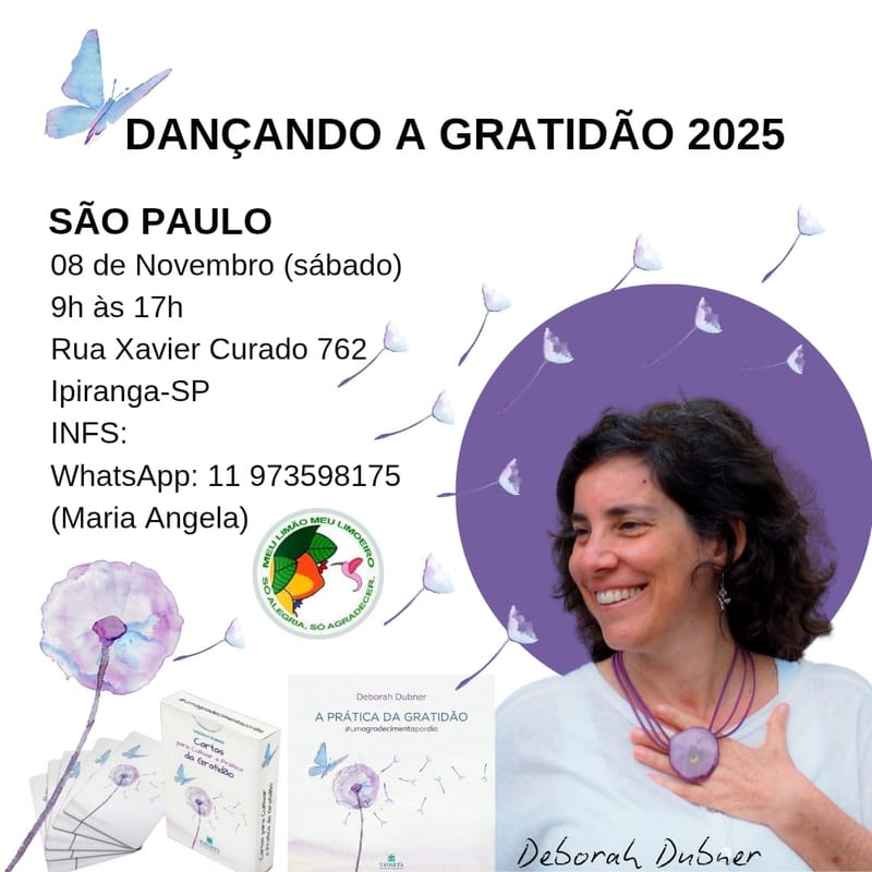 DANÇANDO A GRATIDÃO
