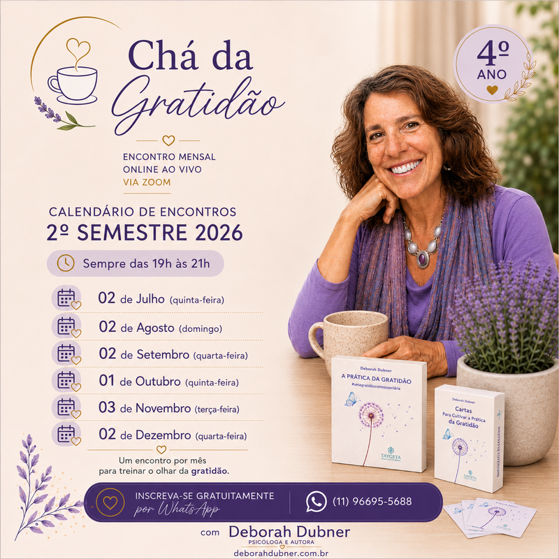 CHÁ DA GRATIDÃO