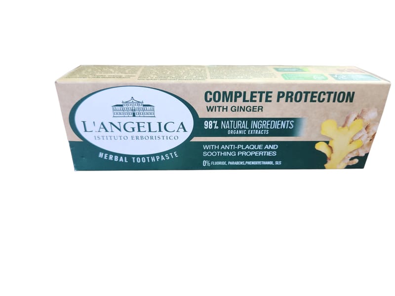 Langleica Toothpaste משחת שיניים ג'ינג'ר- לאנג'ליקה - L'ANGELICA
