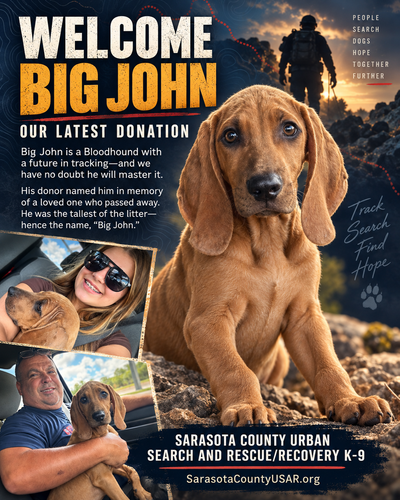 Our Newest Donation! Say Hello To “Big John”