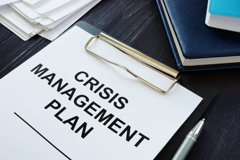 Customized risk mitigation &amp; crisis management plan