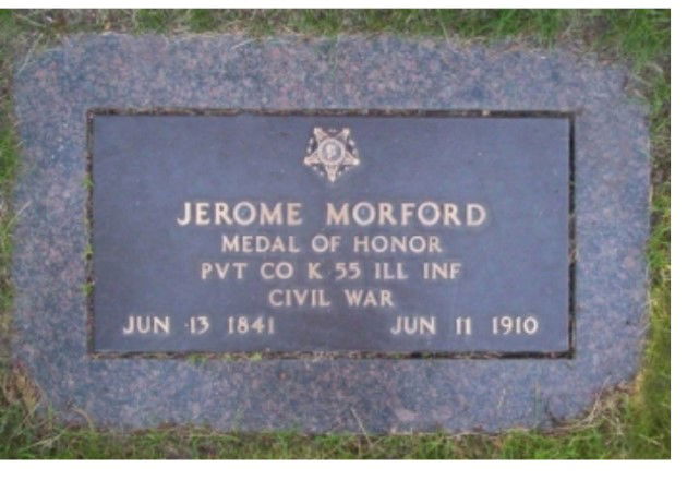 Rededication of the grave of Jerome Jefferson Morford