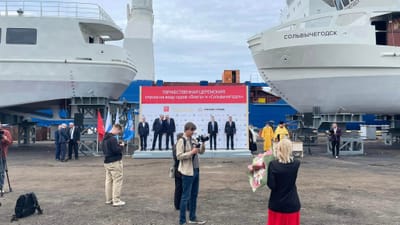 Спуск на воду новых пассажирских судов