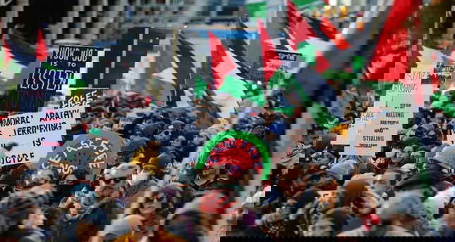 بعد مرور عام  .. احتجاجات حول العالم على استمرار الحرب في الشرق الاوسط