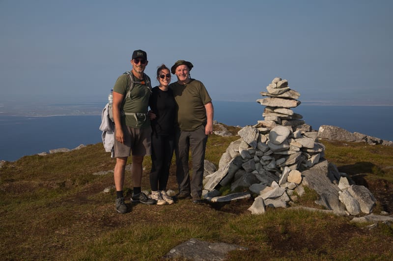 Croaghaun: An amazing walk that combines breathtaking views of the Atlantic Ocean with fantastic vistas of cliffs and landscapes  ⚠️ ⛱️
