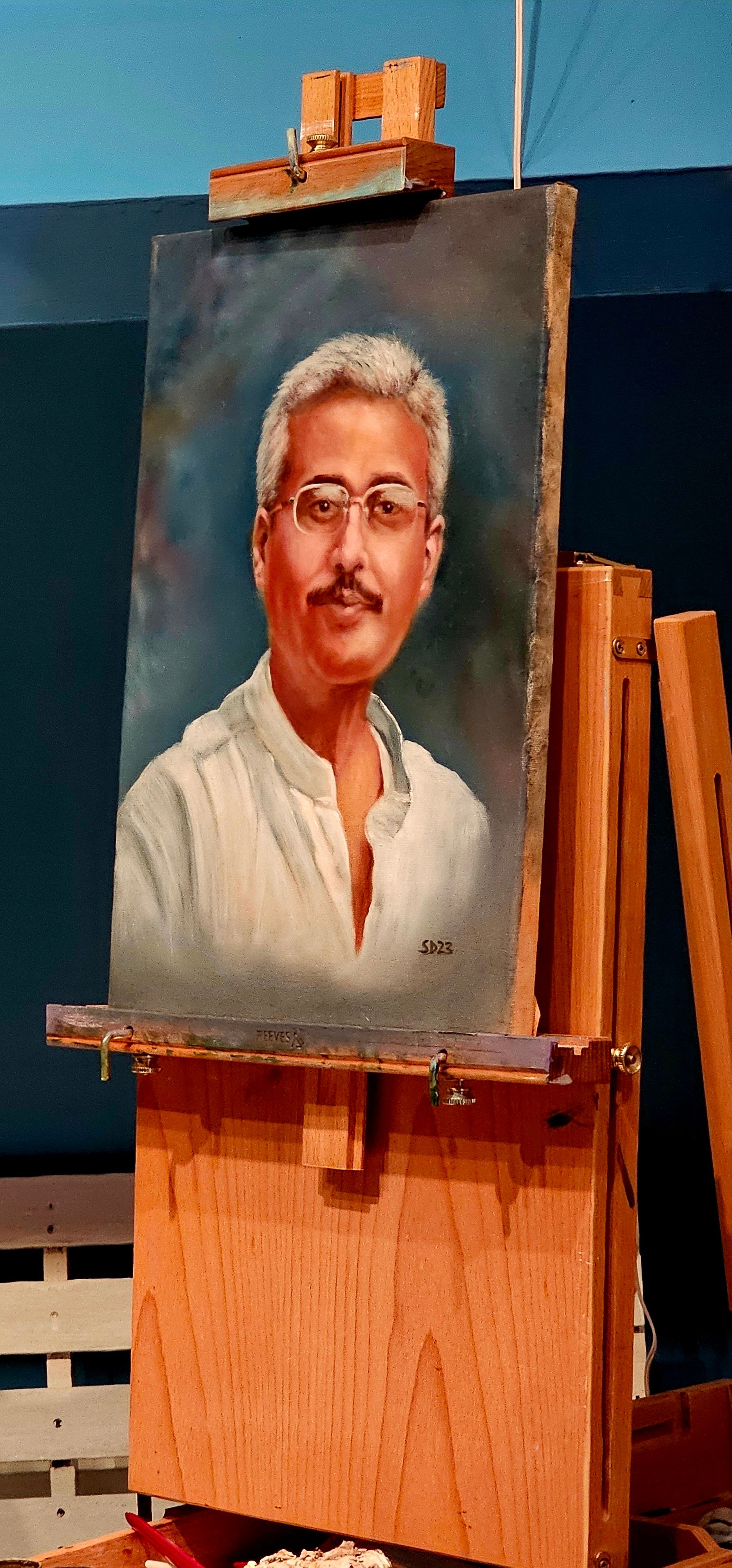 Happy retirement! Commissioned work from Mansfield orthopaedic unit