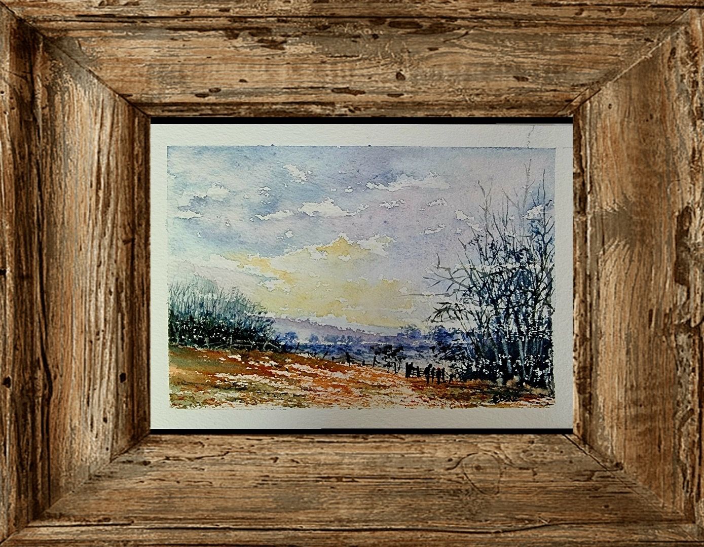 Approach to Bennerley viaduct, Ilkeston