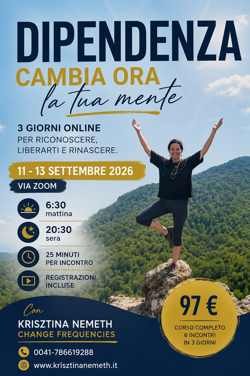 🇮🇹 WEBINAR - DIPENDENZE