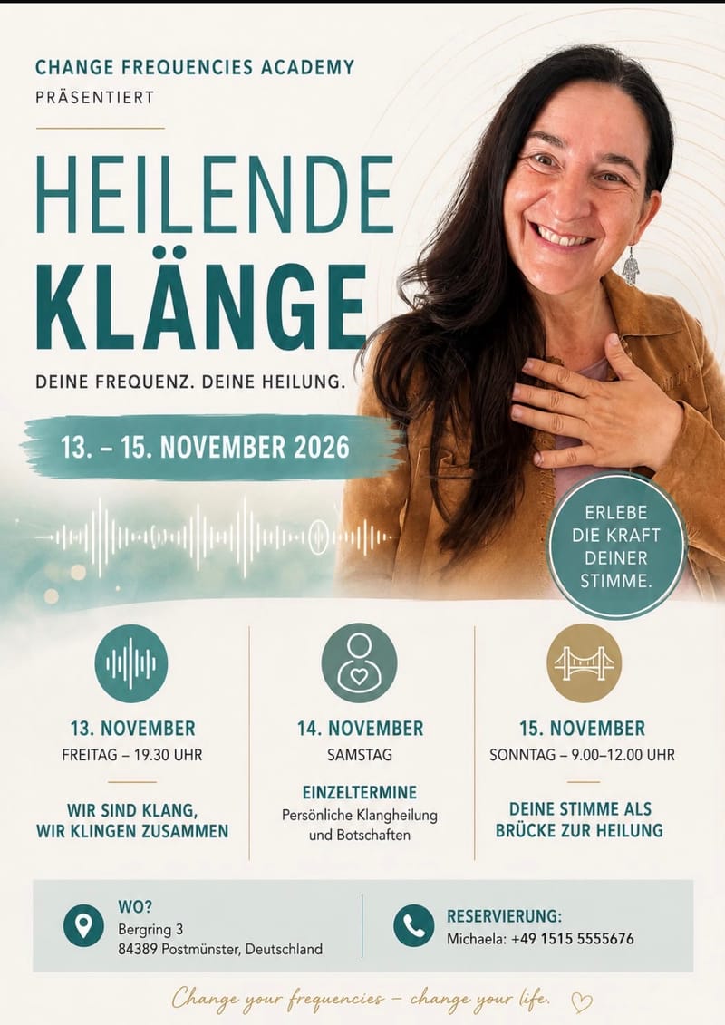 🇩🇪 Healing Voice in Postmünnster DE