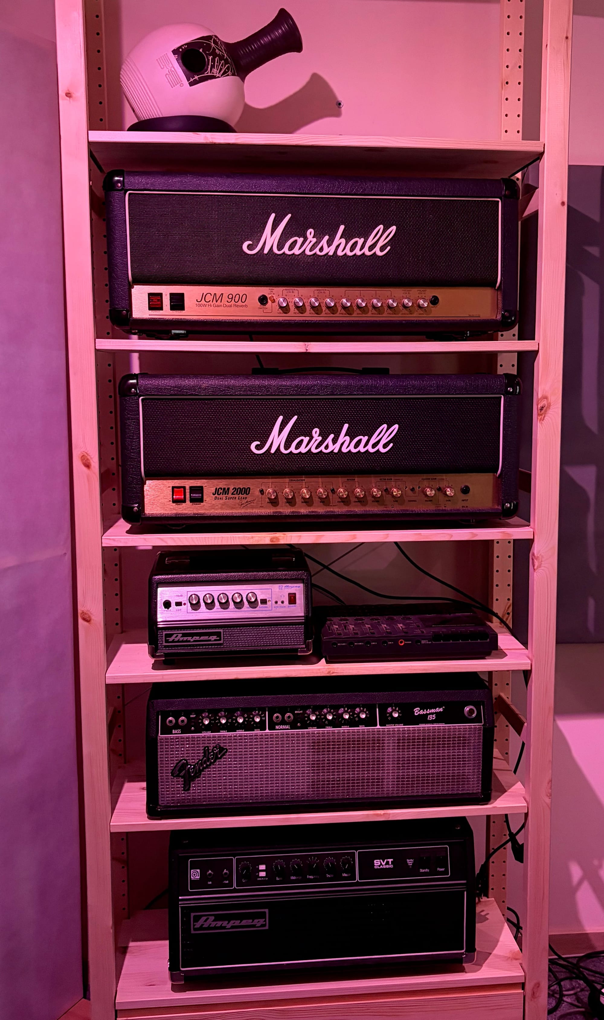 Amps Wall