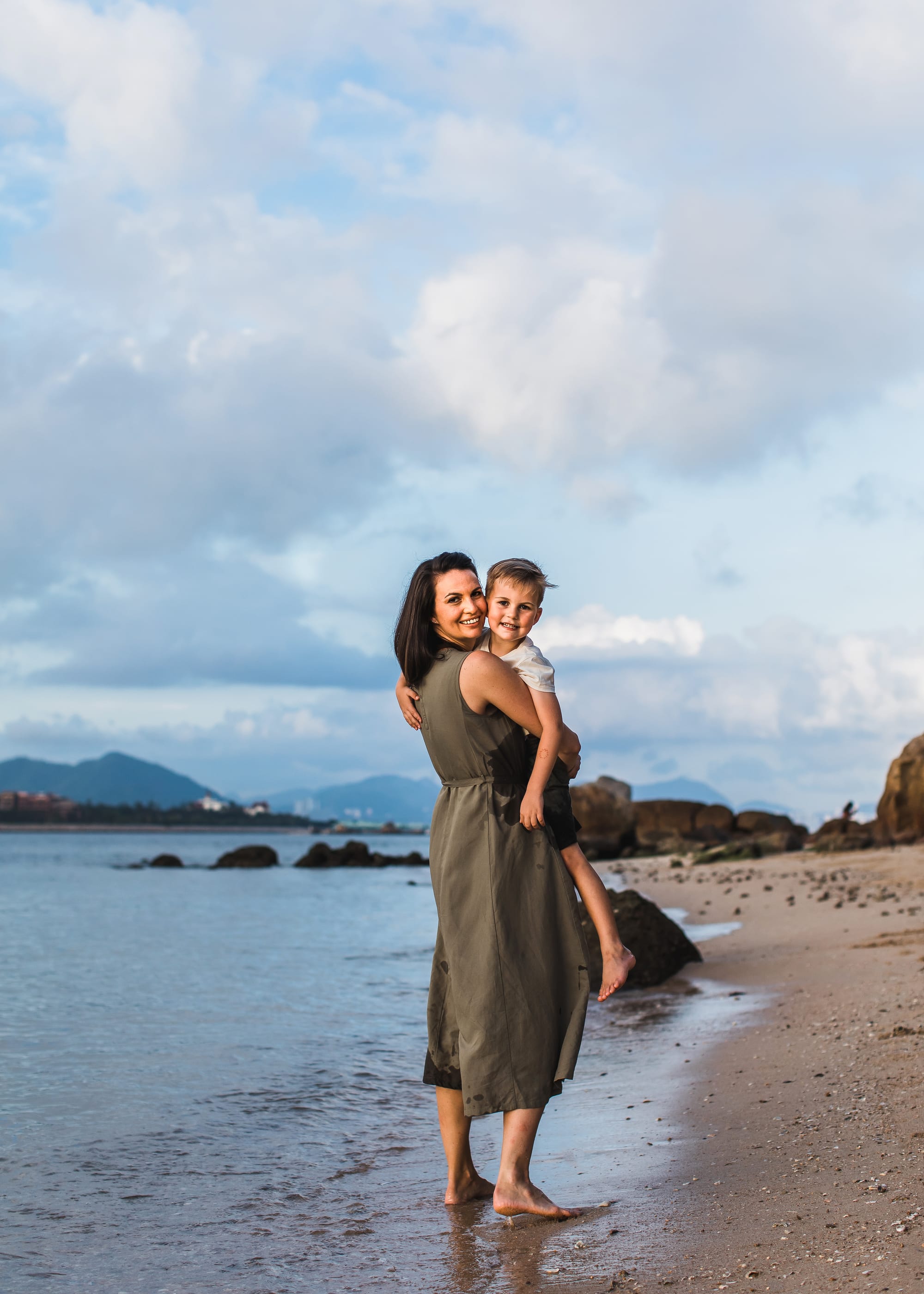 This collection is that deep dive, it gives you the freedom to explore and spend unhurried time together. We sit down, unpack and stay a while. It's all white capturing the bond your family has.