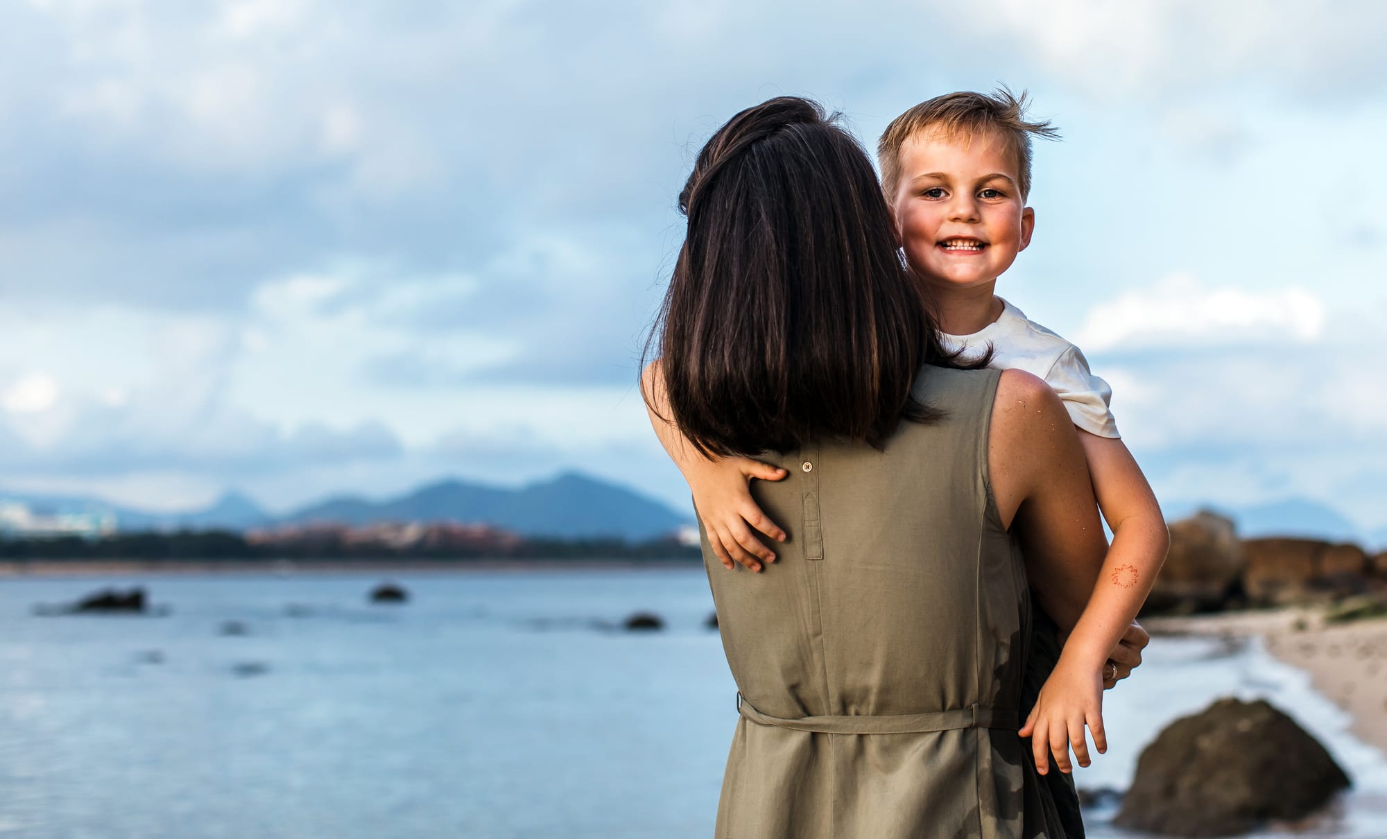 This collection is that deep dive, it gives you the freedom to explore and spend unhurried time together. We sit down, unpack and stay a while. It's all white capturing the bond your family has.