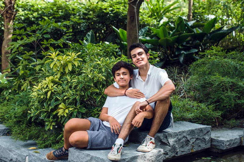 A true meanfuling and emotional family photoshoot