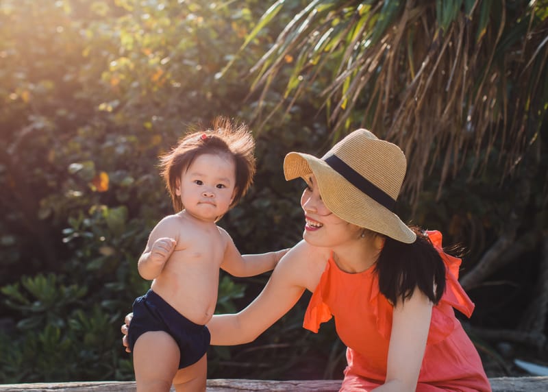 The bond between a Mother and her child is so sweet and heart warming!