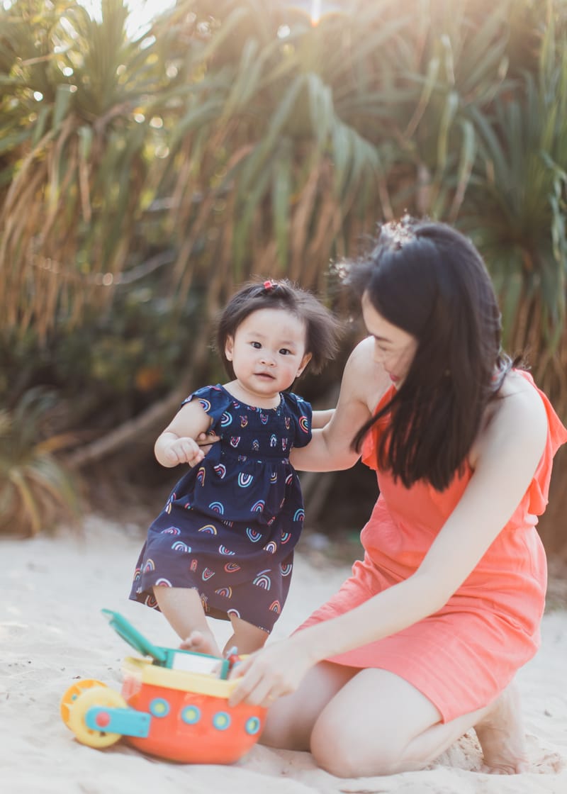The bond between a Mother and her child is so sweet and heart warming!