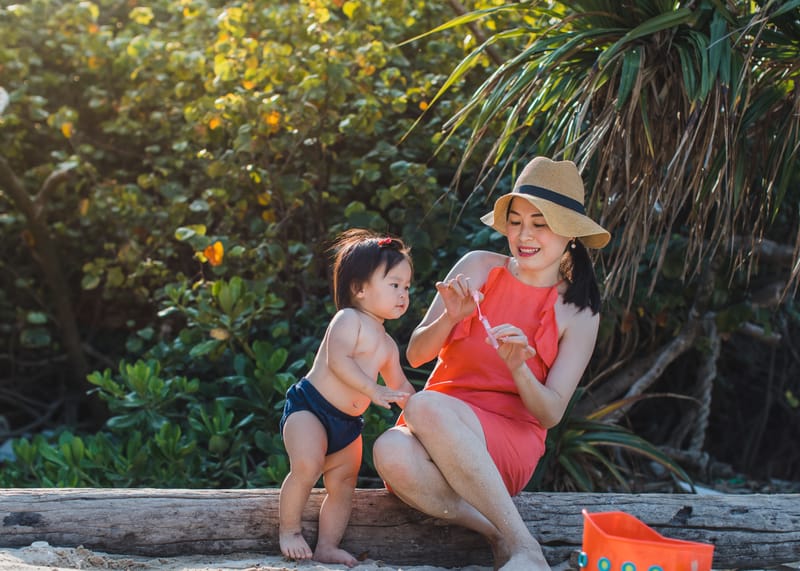 The bond between a Mother and her child is so sweet and heart warming!