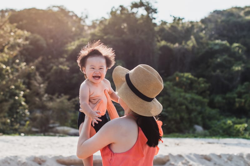 The bond between a Mother and her child is so sweet and heart warming!