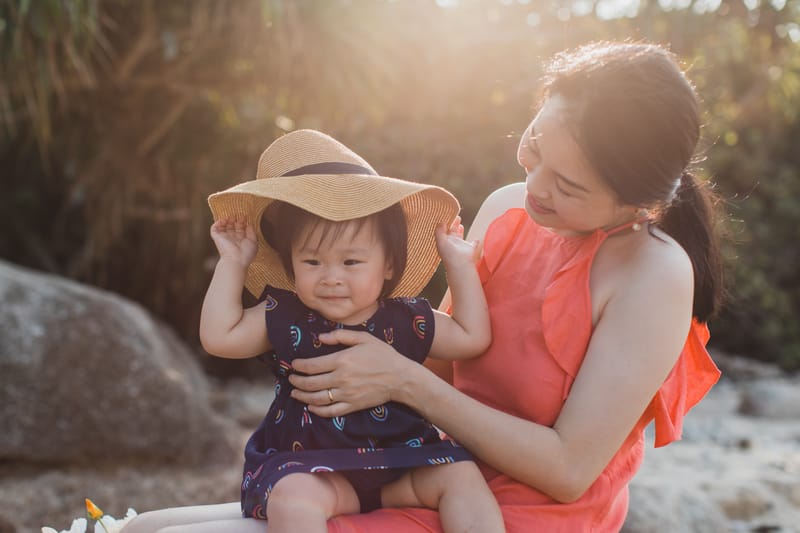 The bond between a Mother and her child is so sweet and heart warming!