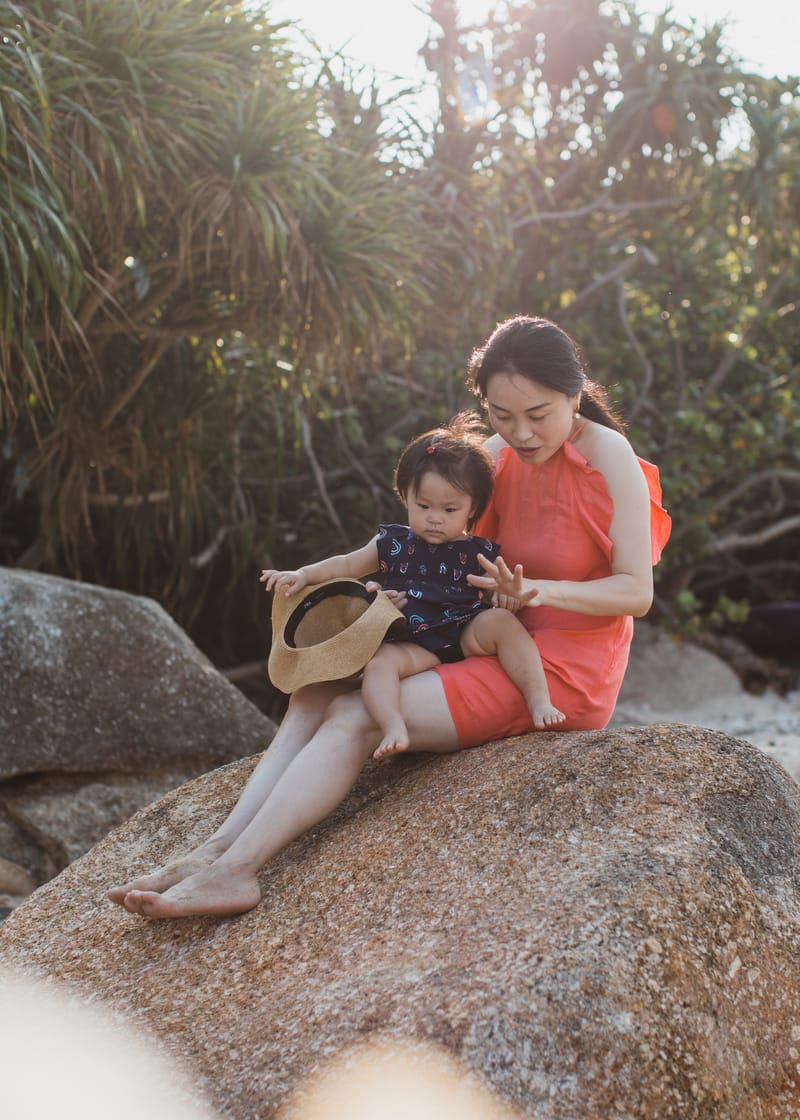 The bond between a Mother and her child is so sweet and heart warming!