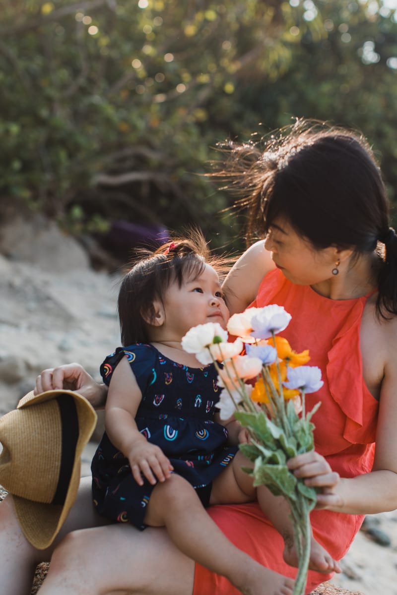The bond between a Mother and her child is so sweet and heart warming!