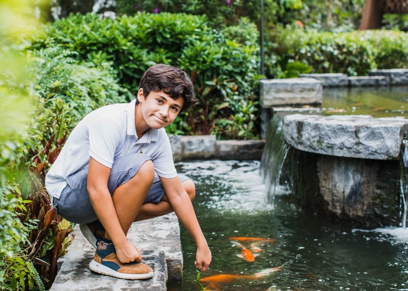 A true meanfuling and emotional family photoshoot