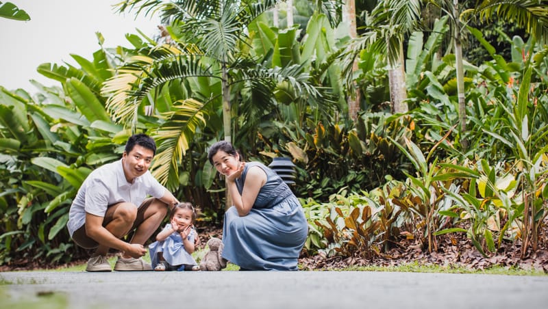 Bandstand during Xmas holiday in Singapore