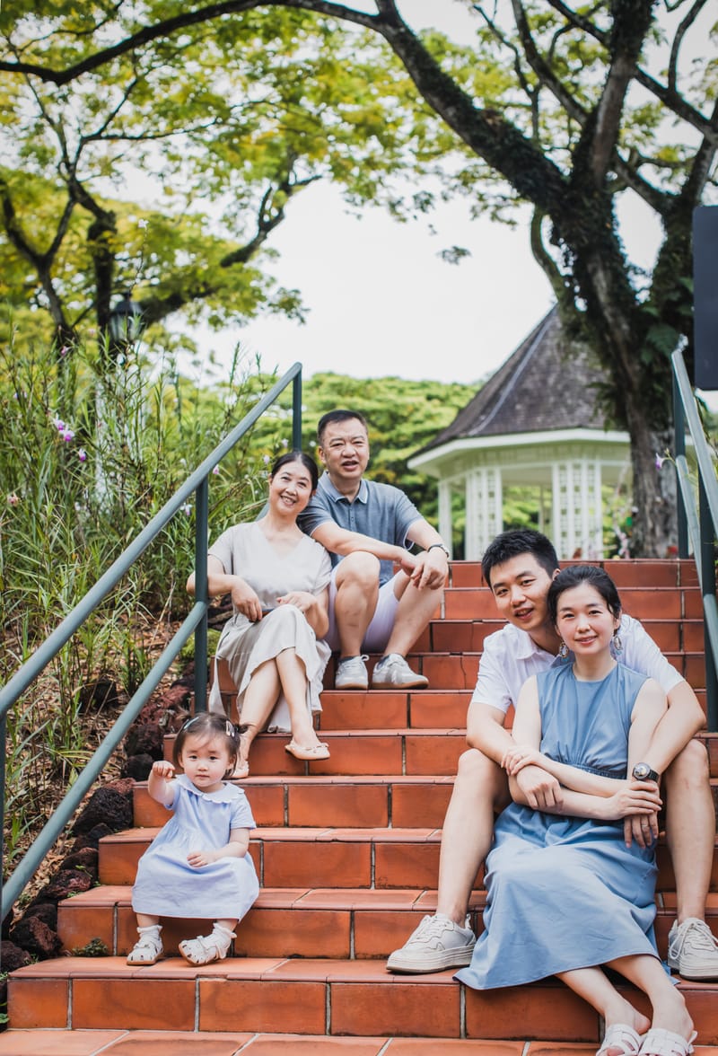 Bandstand during Xmas holiday in Singapore