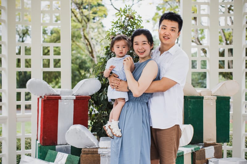 Bandstand during Xmas holiday in Singapore