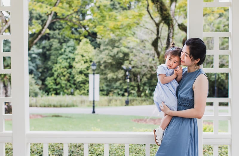 Bandstand during Xmas holiday in Singapore