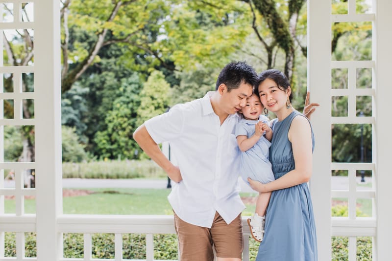 Bandstand during Xmas holiday in Singapore