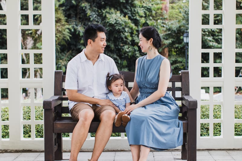 Bandstand during Xmas holiday in Singapore