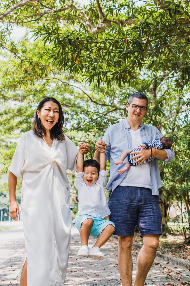 The third time of photogragh this family 