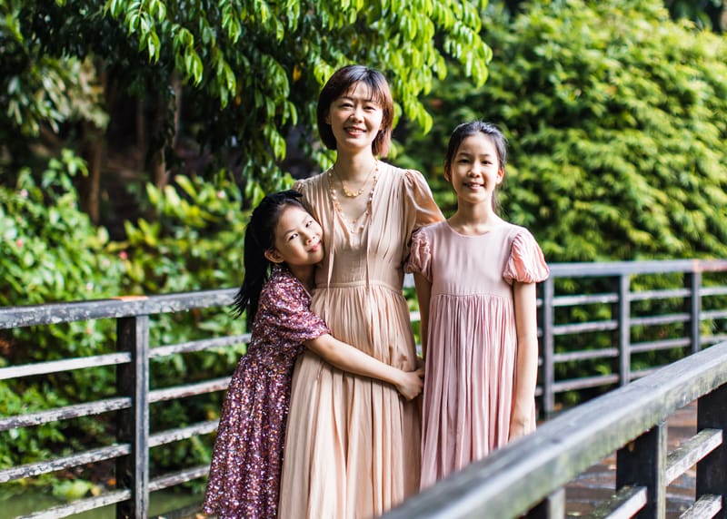 A photoshoot after rain shower